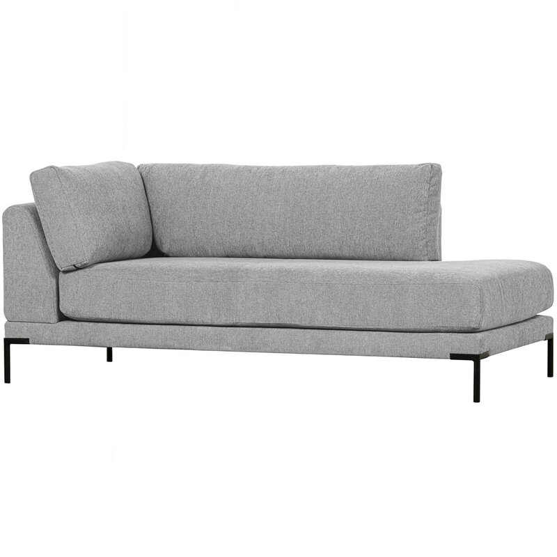 vtwonen-collectie Couple Lounge Element Rechts Lichtgrijs