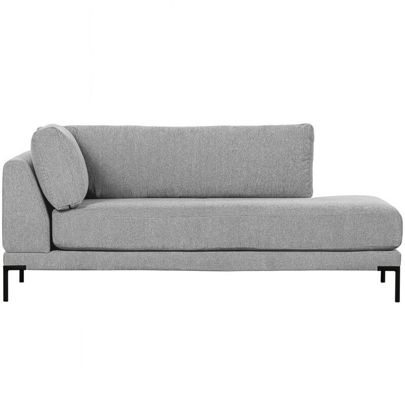 vtwonen-collectie Couple Lounge Element Rechts Lichtgrijs