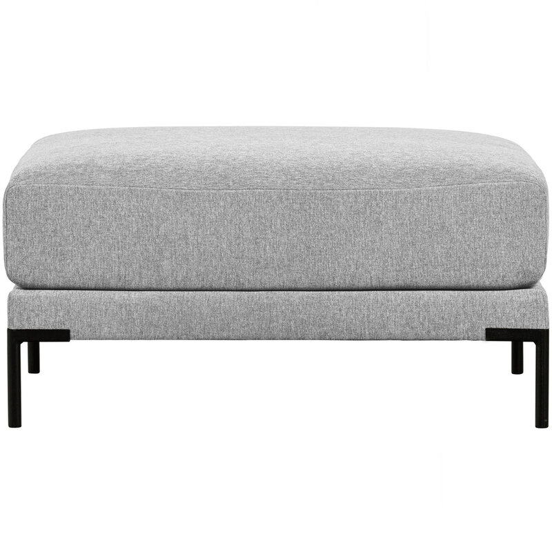 vtwonen-collectie Couple Pouf 100 cm Light Gray
