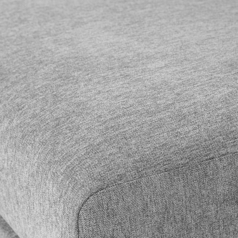 vtwonen-collectie Couple Pouf 100 cm Light Gray