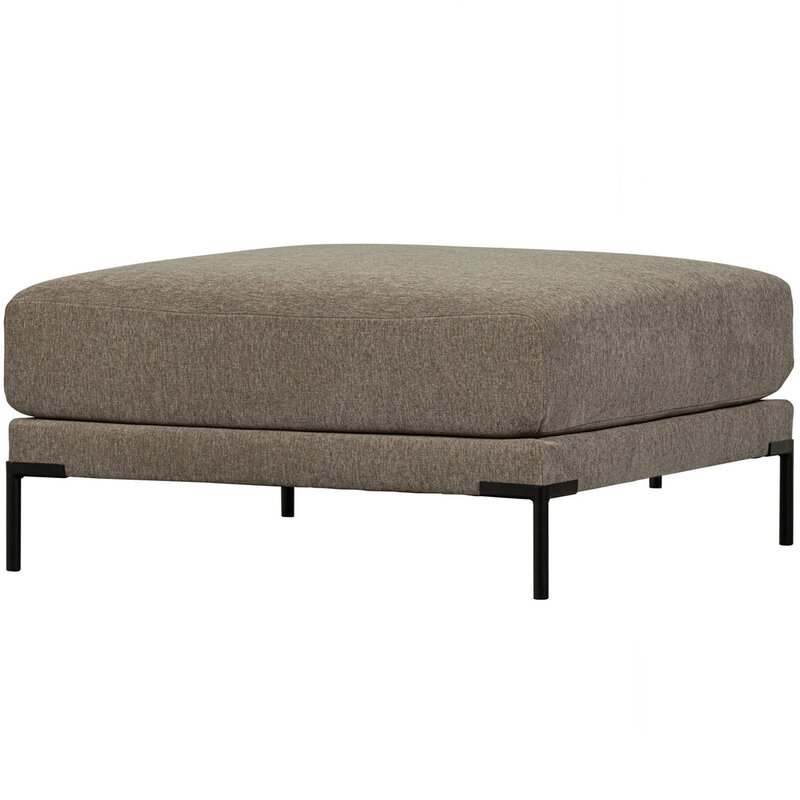 vtwonen-collectie Couple Pouf 100 cm Taupe