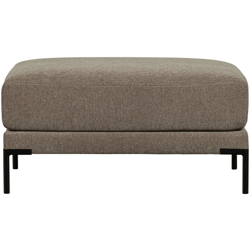 vtwonen-collectie Couple Poef 100 cm Taupe