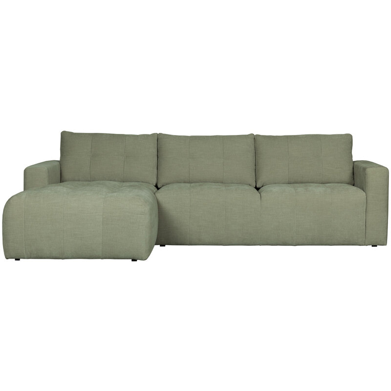 vtwonen-collectie Bar Chaise Longue Geweven Stof Links Groen