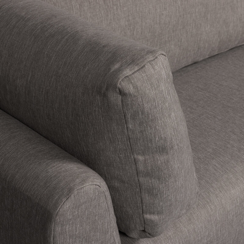 vtwonen-collectie Couple Eetbank Hoekelement Rechts Grijs Melange