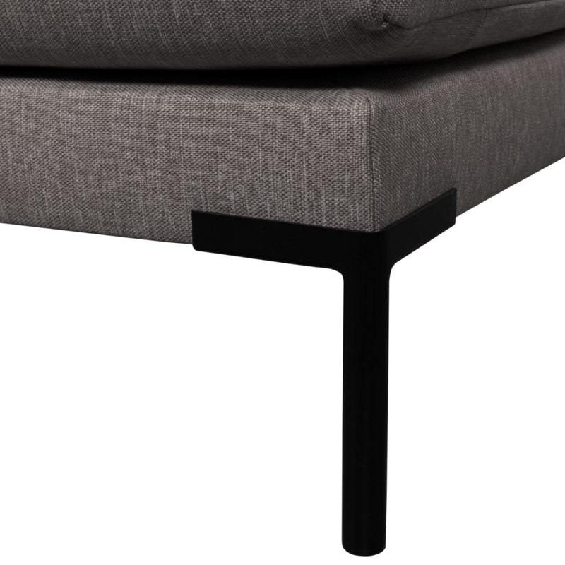 vtwonen-collectie Couple Eetbank Hoekelement Rechts Grijs Melange