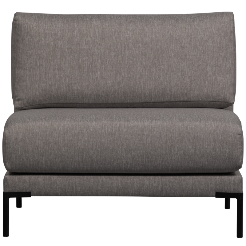 vtwonen-collectie Couple Dining Bench Element 100 cm Gray Melange