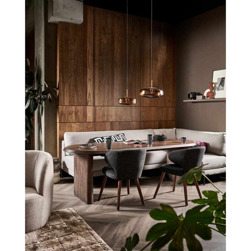 vtwonen-collectie Couple Dining Bench Element 200 cm Light Gray