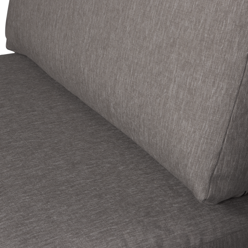 vtwonen-collectie Couple Dining Bench Element 100 cm Gray Melange