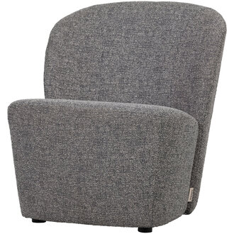 vtwonen Lofty Fauteuil Grijs Gemeleerd