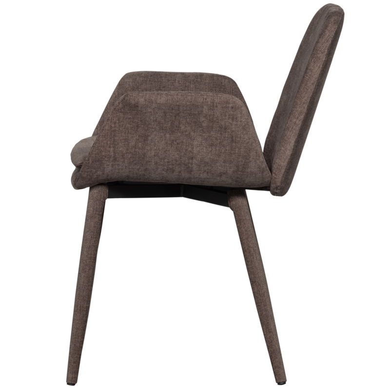vtwonen-collectie Curve Dining Chair Brown