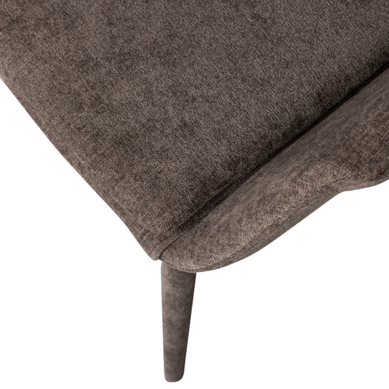 vtwonen-collectie Curve Dining Chair Brown