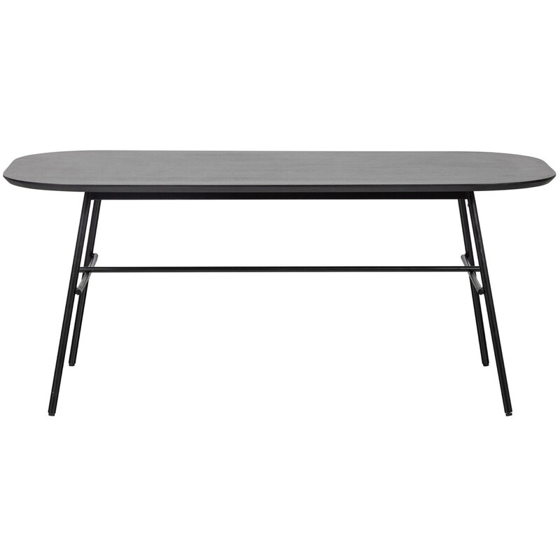 vtwonen-collectie Elegance Dining Table Mango Wood/Metal Black