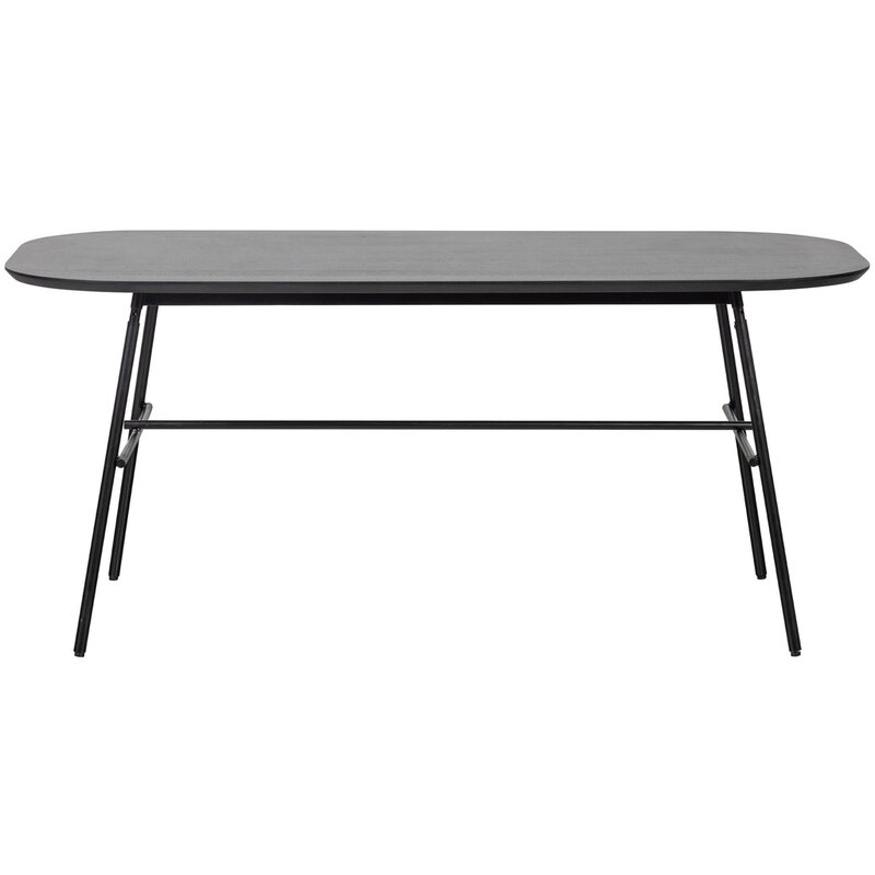 vtwonen-collectie Elegance Dining Table Mango Wood/Metal Black