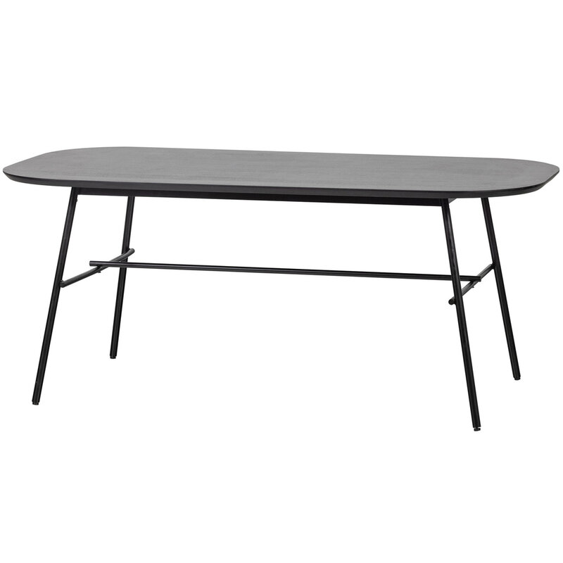 vtwonen-collectie Elegance Dining Table Mango Wood/Metal Black