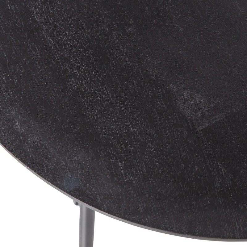 vtwonen-collectie Elegance Dining Table Mango Wood/Metal Black