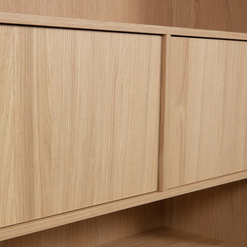 vtwonen-collectie Modular Wall Cabinet 110 cm Oak Natural Matt [FSC]
