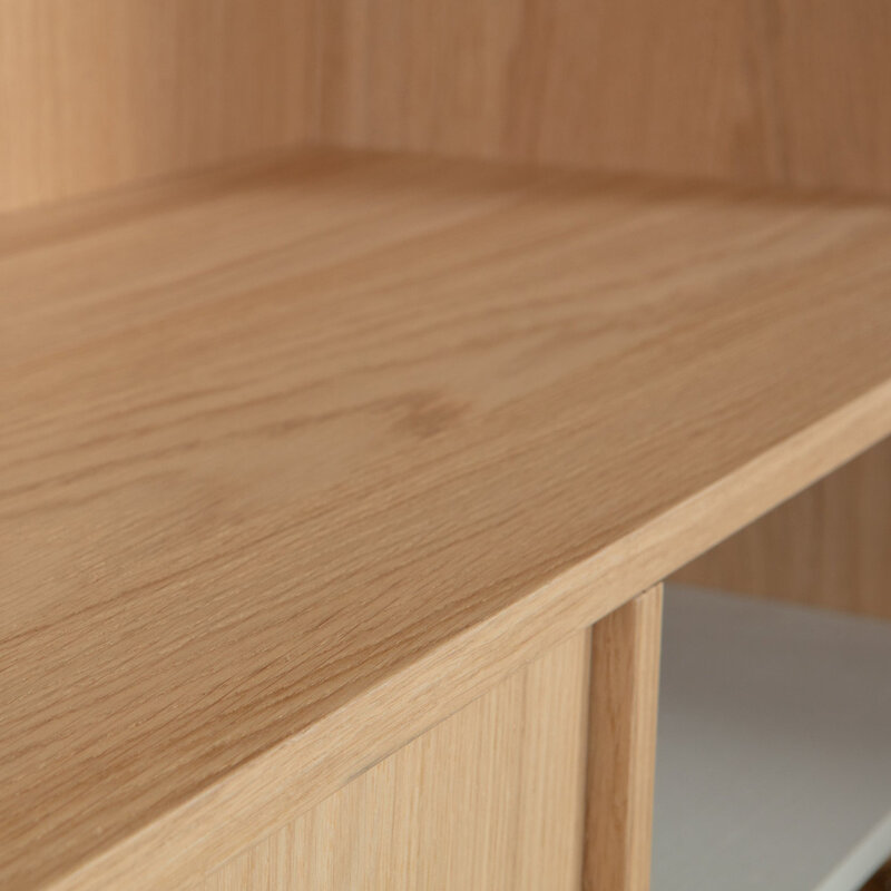 vtwonen-collectie Modular Wall Cabinet 110 cm Oak Natural Matt [FSC]