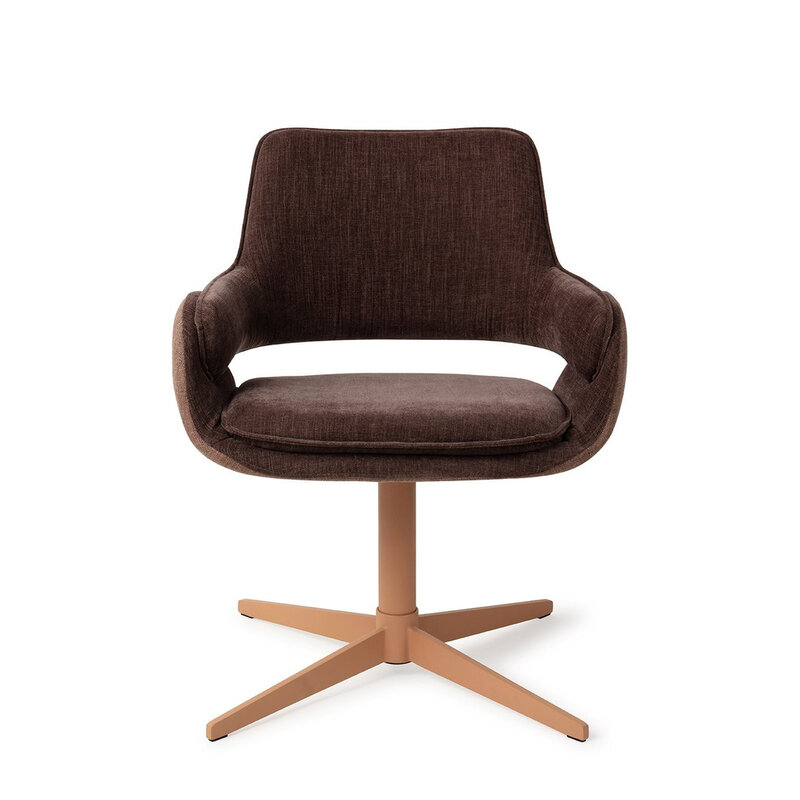 Jesper Home-collectie Oketo Chestnut Chase Fauteuil