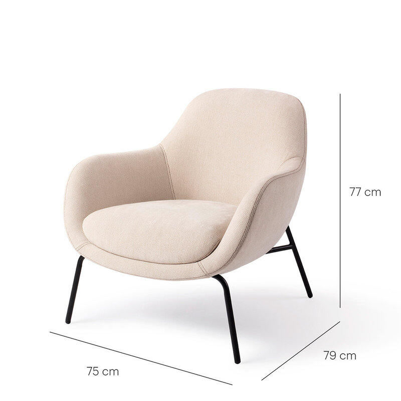 Jesper Home Ugo Cosmic Latte Fauteuil