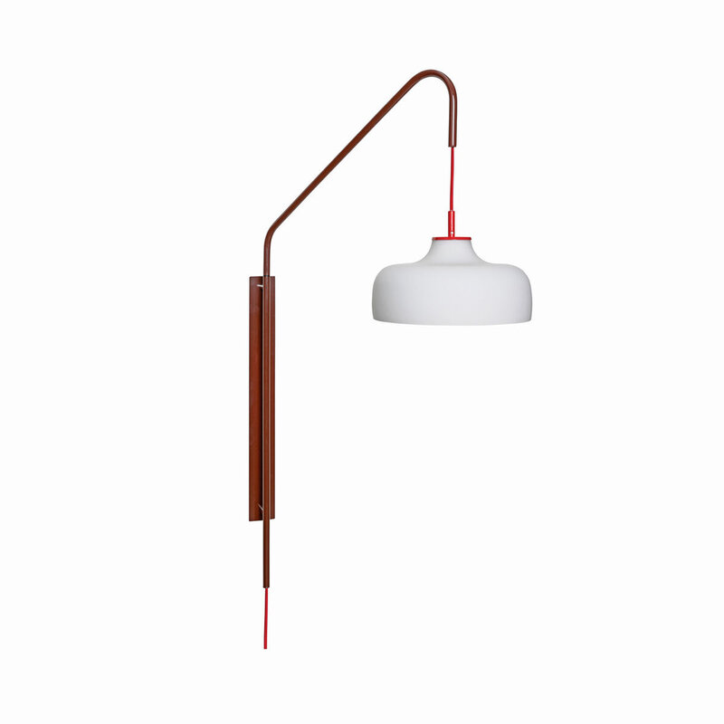 Hübsch-collectie Current Wall Light Red