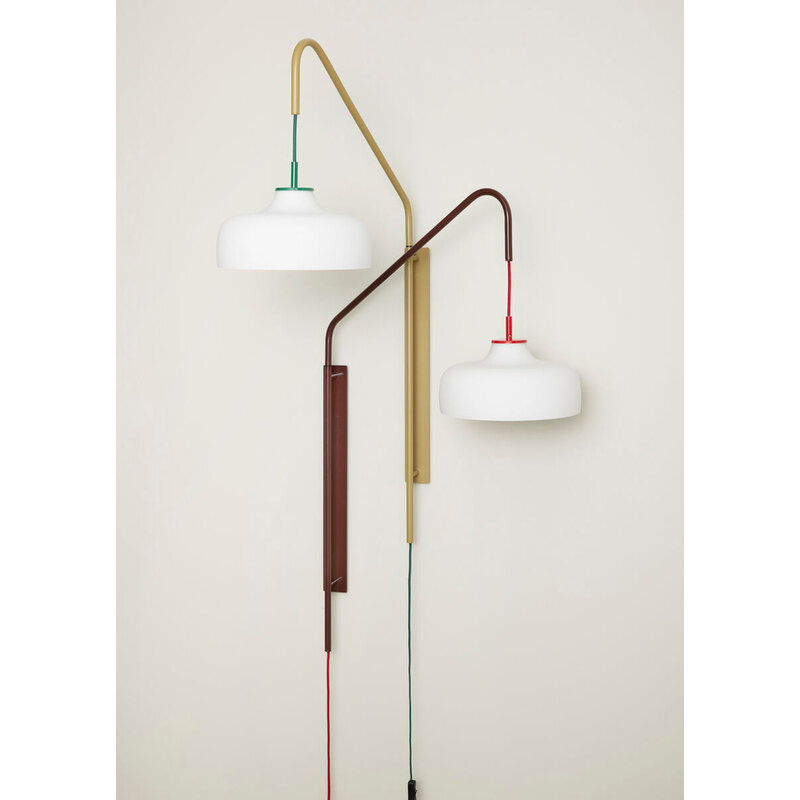 Hübsch-collectie Current Wall Light Red