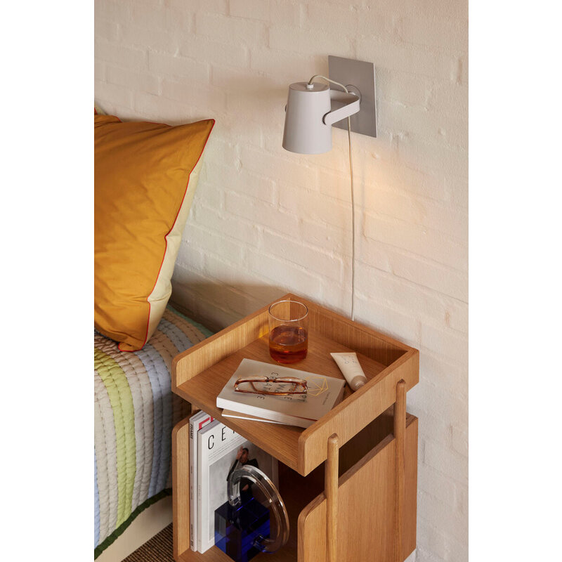 Hübsch-collectie Ardent Wall Light Light grey