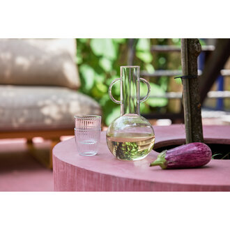 HKLIVING glass vase with 2 ears