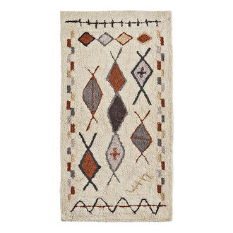 Madam Stoltz Tufted cotton runner