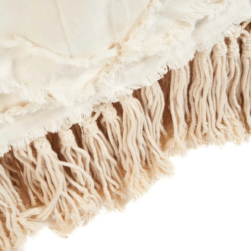 Bazar Bizar The Berber Bed plaid - Natural