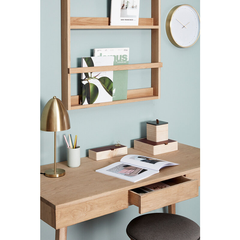 Hübsch-collectie Display Wandplank Groot Naturel