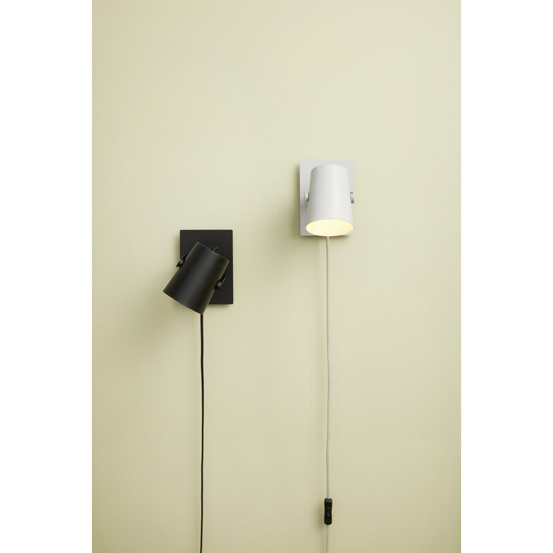 Hübsch-collectie Ardent wandlamp lichtgrijs