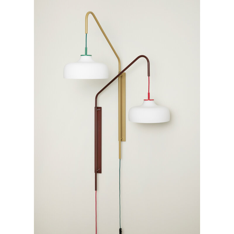 Hübsch-collectie Current Wall Light Red
