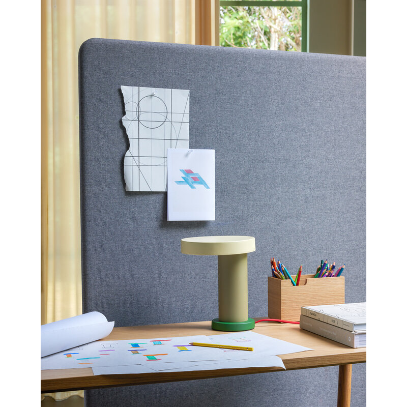 Hübsch-collectie Magic Table Lamp Green/Olive