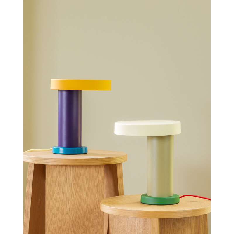 Hübsch-collectie Magic Table Lamp Green/Olive