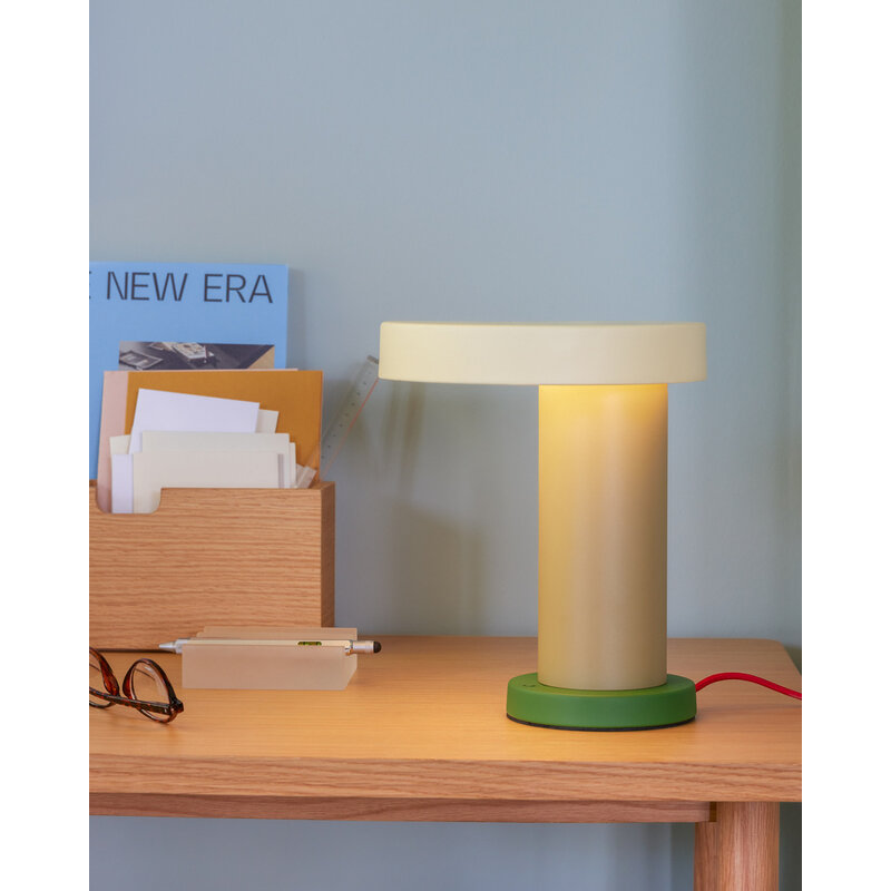 Hübsch-collectie Magic Table Lamp Green/Olive