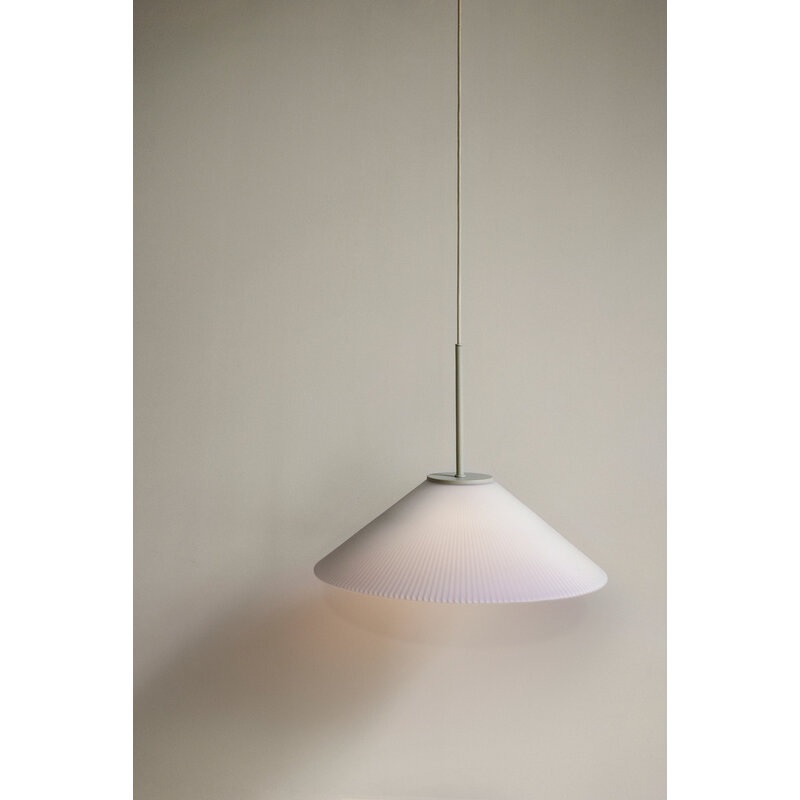 Hübsch-collectie Solide hanglamp wit/zand
