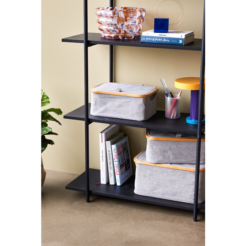 Hübsch-collectie Norm Shelf Unit Single Large Black