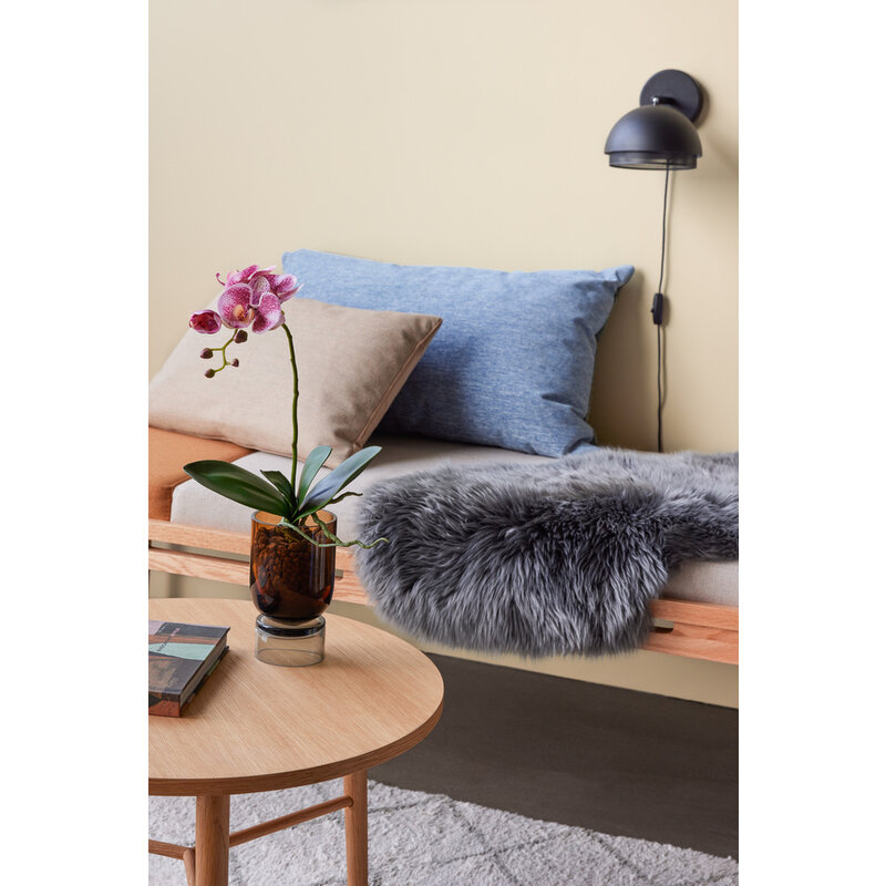 Hübsch-collectie Edge Wall Lamp Black