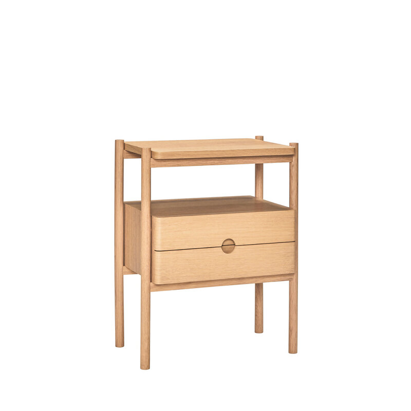 Hübsch-collectie Appeal Bedside Table Natural