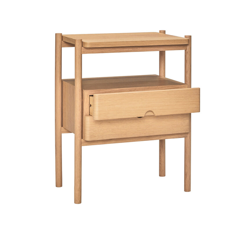 Hübsch-collectie Appeal Bedside Table Natural