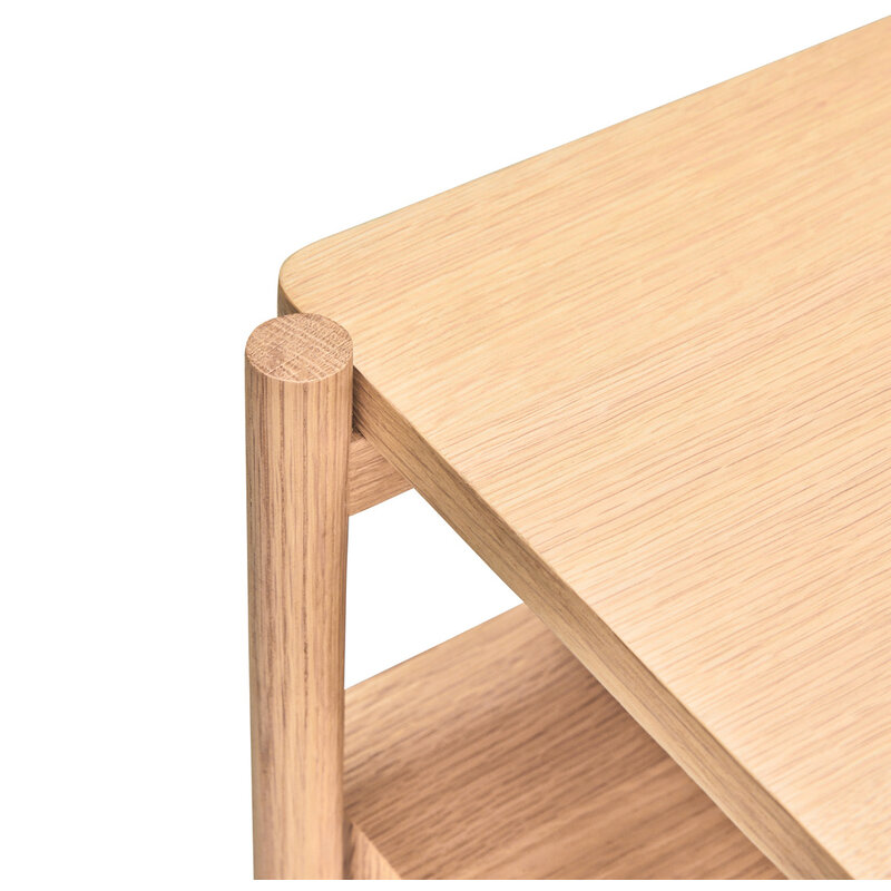 Hübsch-collectie Appeal Bedside Table Natural