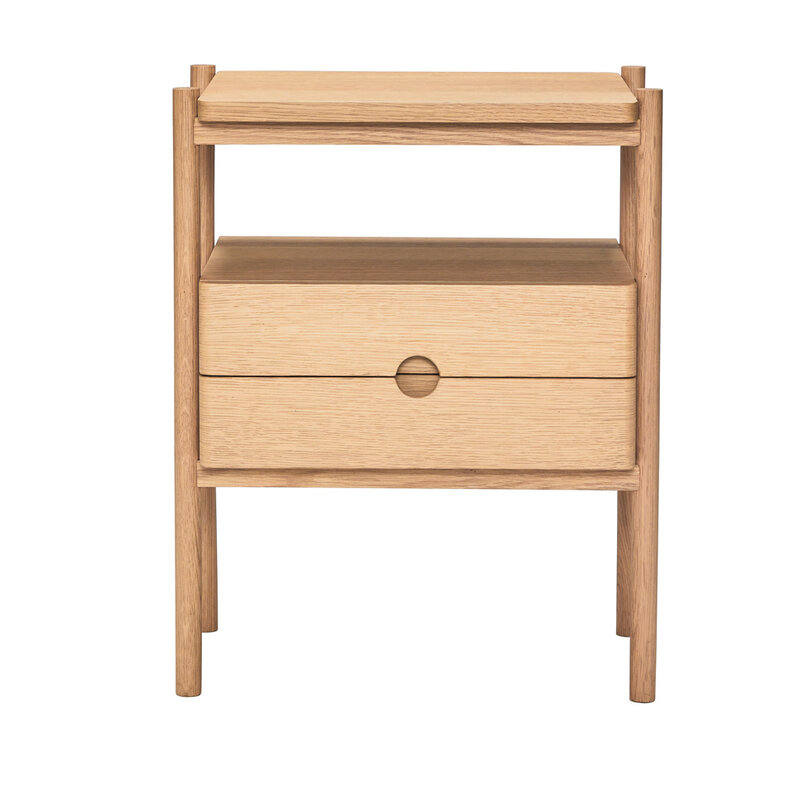 Hübsch-collectie Appeal Bedside Table Natural