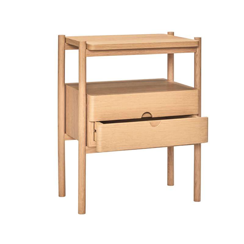 Hübsch-collectie Appeal Bedside Table Natural
