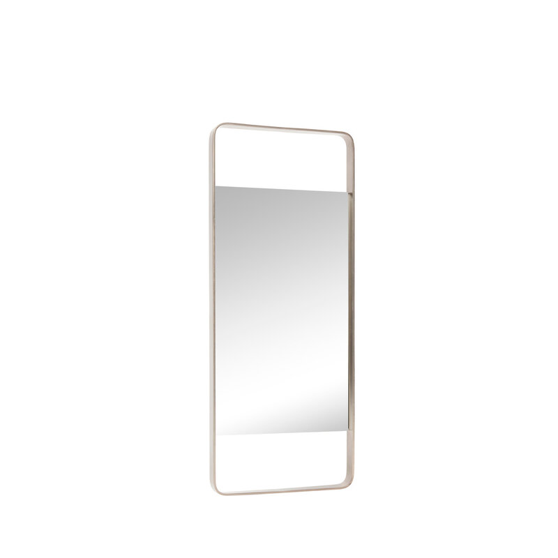 Hübsch-collectie Aware Wall Mirror Small Nickel