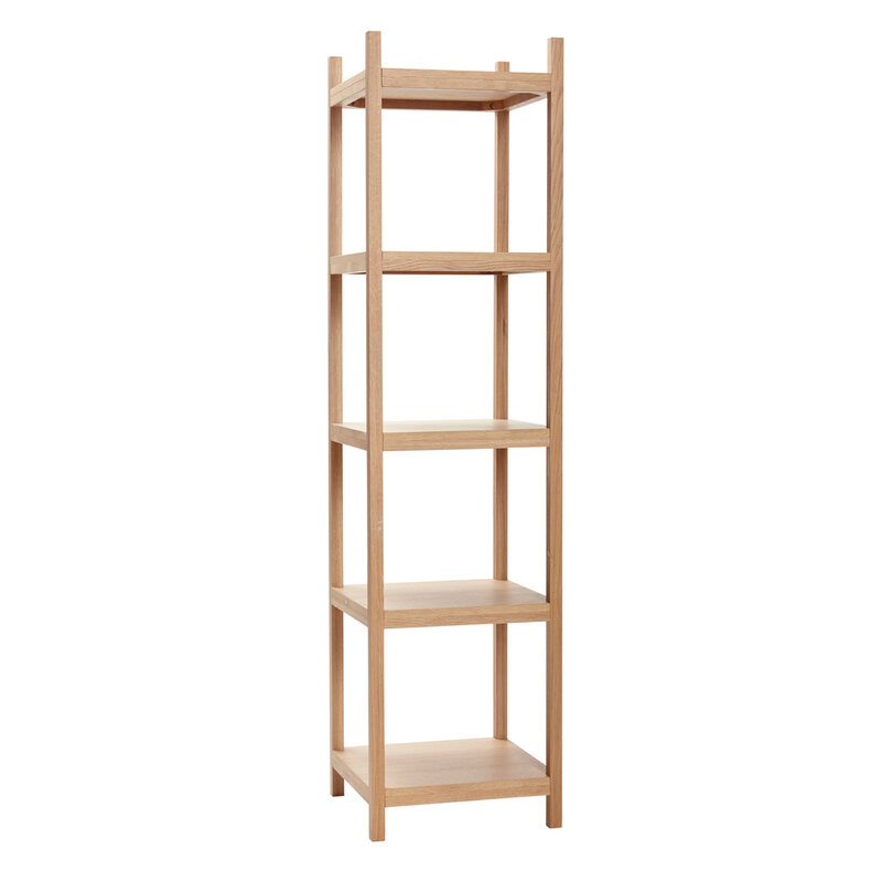 Hübsch-collectie Mason Shelf Unit Single Natural