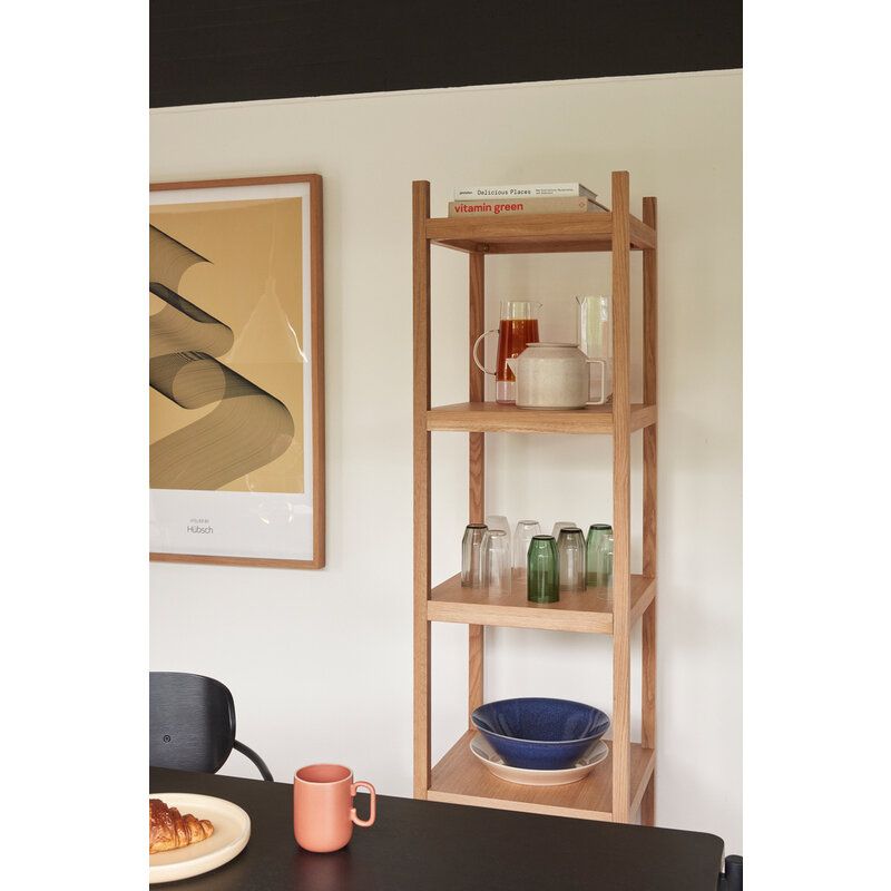 Hübsch-collectie Mason Shelf Unit Single Natural