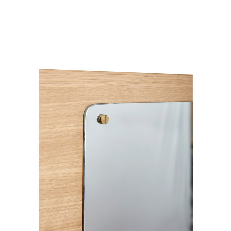 Hübsch-collectie Split Mirror Magnetic Natural