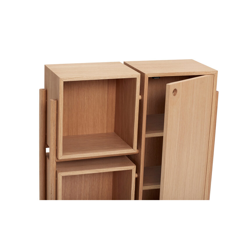 Hübsch-collectie Cube consoletafel naturel