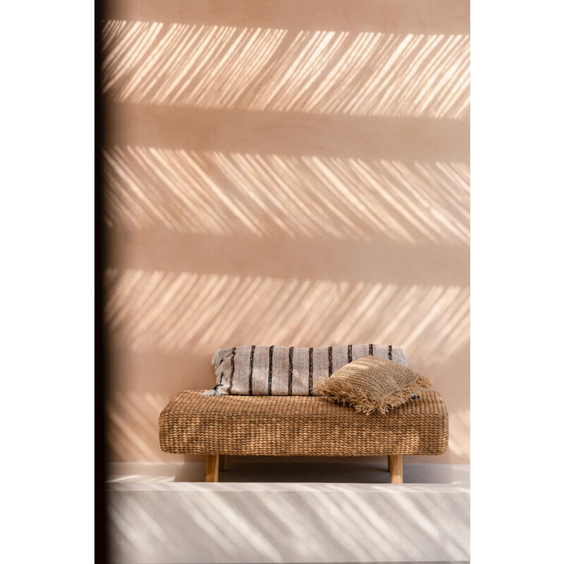 Bazar Bizar De Oh My Gee Kussenhoes - Bohemian Wit - 35x100
