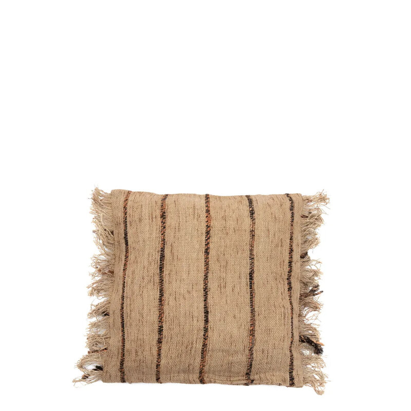 Bazar Bizar The Oh My Gee Cushion Cover - Beige Black - 40x40